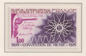 France  #1435   MNH 1975   meter convention