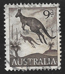 Australia #322 9p Kangaroos