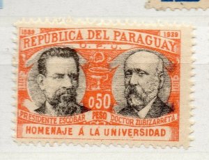 Paraguay 1939 Early Issue Fine Mint Hinged 50c. NW-175820