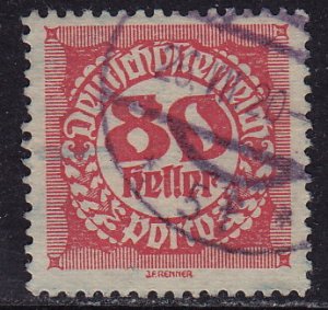 Austria - 1920 - Scott #J83 - used - Numeral