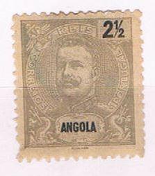 Angola 38 Unused King Carlos 1898 (A0416)