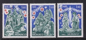 Monaco 1354-1356 Christmas MNH VF