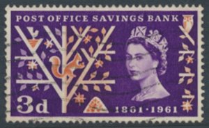 GB  SC# 380  SG 624A  Used  Post Office Savings Bank see details & scans