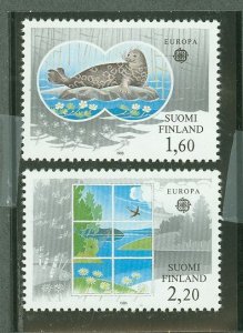 Finland #735-6 Mint (NH) Single (Complete Set) (Europa) (Fauna)