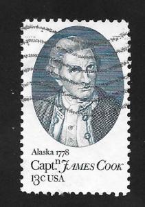 SC# 1732 - (13c) - Capt. Cook, used