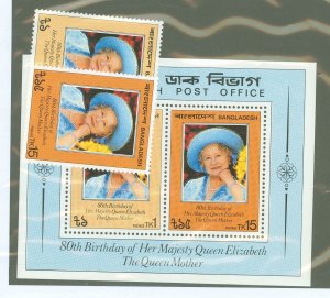 Bangladesh #197-198a  Single (Complete Set)