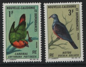NEW CALEDONIA    345-346  MINT HINGED  SET
