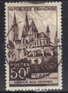 FRANCE SC# 674 **USED** 50fr 1951      SEE SCAN
