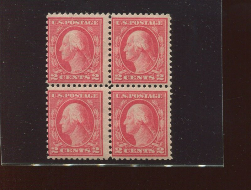 461 Washington Mint Block of 4 Stamps NH (STOCK By 242)