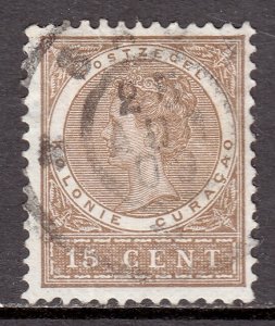 Netherlands Antilles - Scott #38 - Used - Small thin - SCV $10.00