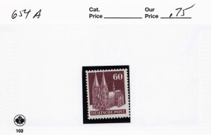 GERMANY  654A   MNH