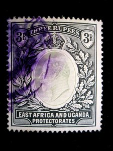 EA. AFRICA & UGANDA - SCOTT# 27 - USED - CAT VAL $ 160.00