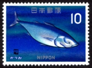 Japan #863  mnh - 1966 Fish Series:  Skipjack tuna
