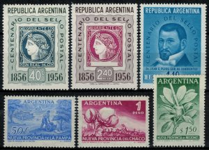 Argentina #651-6*  CV $3.25