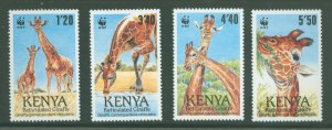 Kenya #491-494  Single (Complete Set) (Wildlife)