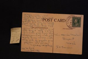 Scott US 374 on pc Stanwood WA to Bryant WA (#589D)