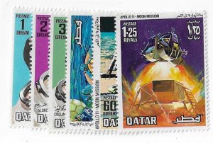 Qatar Sc #190-195 set of 6 LH VF