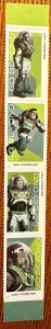 US # 5712b Buzz Light Year strip of 4 forever 2022 Mint NH