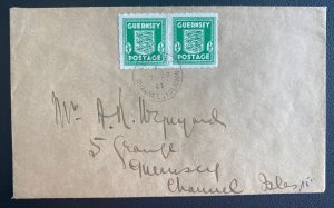 1941 Guernsey Channel Islands German Occupation England First Day Cover Local