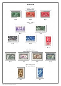 Italian Colonies and Territories 1893-1960 PDF(DIGITAL) STAMP ALBUM PAGES