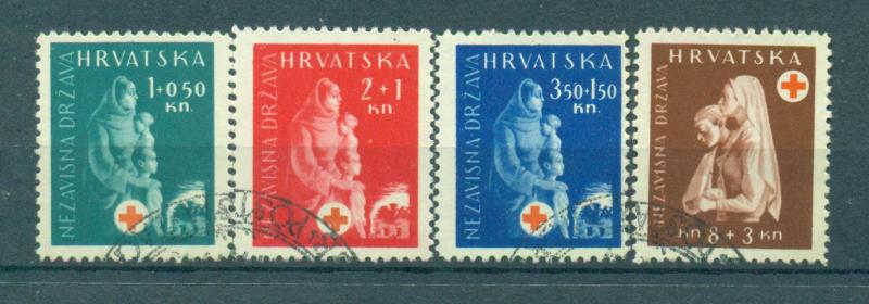 Croatia sc# B42-51 used cat value $13.40