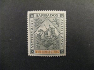 Barbados #89 mint hinged  a23.5 9549 9549A