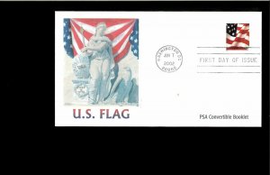 2002 FDC US Flag Washington DC