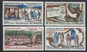 Niger 152-55 MNH bin $2.35