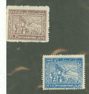 Afghanistan #423-4 Mint (NH)