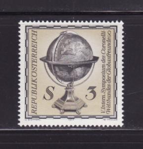 Austria 1062 Set MNH Globe (A)