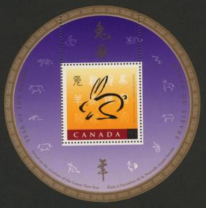 Canada 1768i MNH Year of the Rabbit