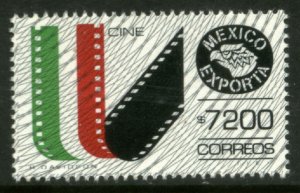 MEXICO Exporta 1770 $7200P Film & Movies w/Burelage Paper 13 MINT, NH. VF.