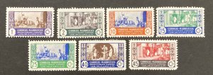 Spanish Morocco 1946 #250-6, Trade Work, MNH.