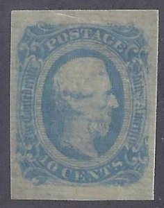 CSA Scott #12 Mint NH OG VF