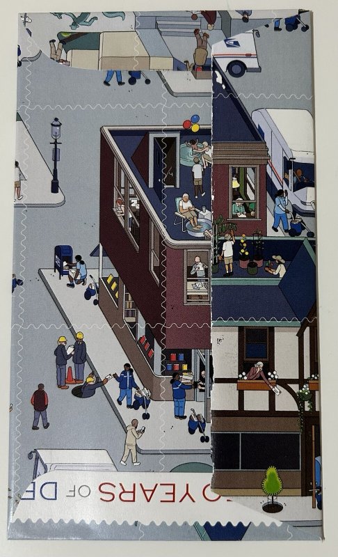 2025 250 Years Of Delivering FDC First Day Handcrafted Cover Philatelic Material