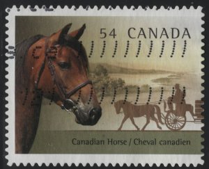 Canada 2009 used Sc 2329 54c The Canadian Horse, horse-drawn carriage