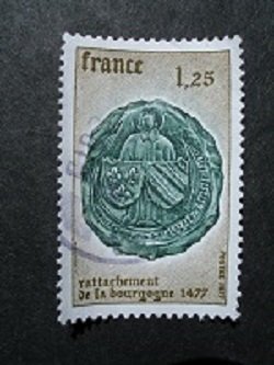 1977 - Annexation of burgundy ( 500 th ) - Used