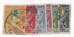 Thailand Sc #139-144  used VF