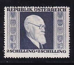 Austria    #B168    MNH    1946   Renner  2s