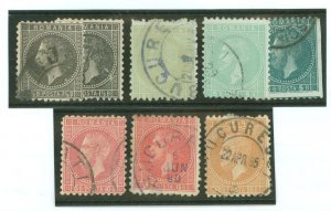 Romania #66-70/72 Used Single