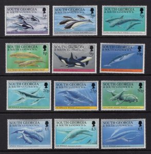 South Georgia 1994 Complete Set - OG MH - SC# 178-189 (ref# 8964) 