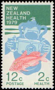 New Zealand #B103-B105, Complete Set(3), 1979, Fish, Marine Life, Never Hinged