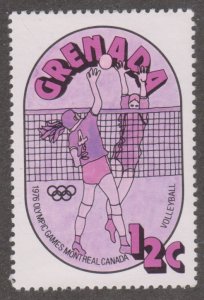 Grenada 731 Olympic Rings and Volleyball 1976