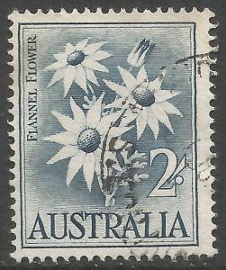 AUSTRALIA 327 VFU FLOWER V757-1