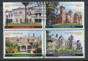 Australia   SC#  3931a  SG 3998a  Used Government Houses with fdc  see detail...