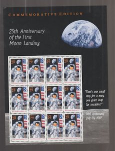 U.S. Scott #2841 Moon Landing - Space Stamp - Mint NH Sheet