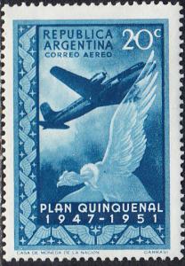 Argentina #C60  MH