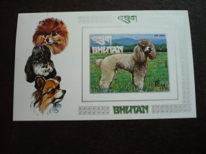 Stamps - Bhutan - Scott#149n - Mint Never Hinged Souvenir Sheet Imperf