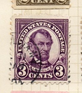 United States 1922-23 Early Issue Fine Used 3c. NW-185735