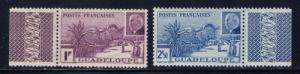 Guadeloupe 157-58 H 1941 set